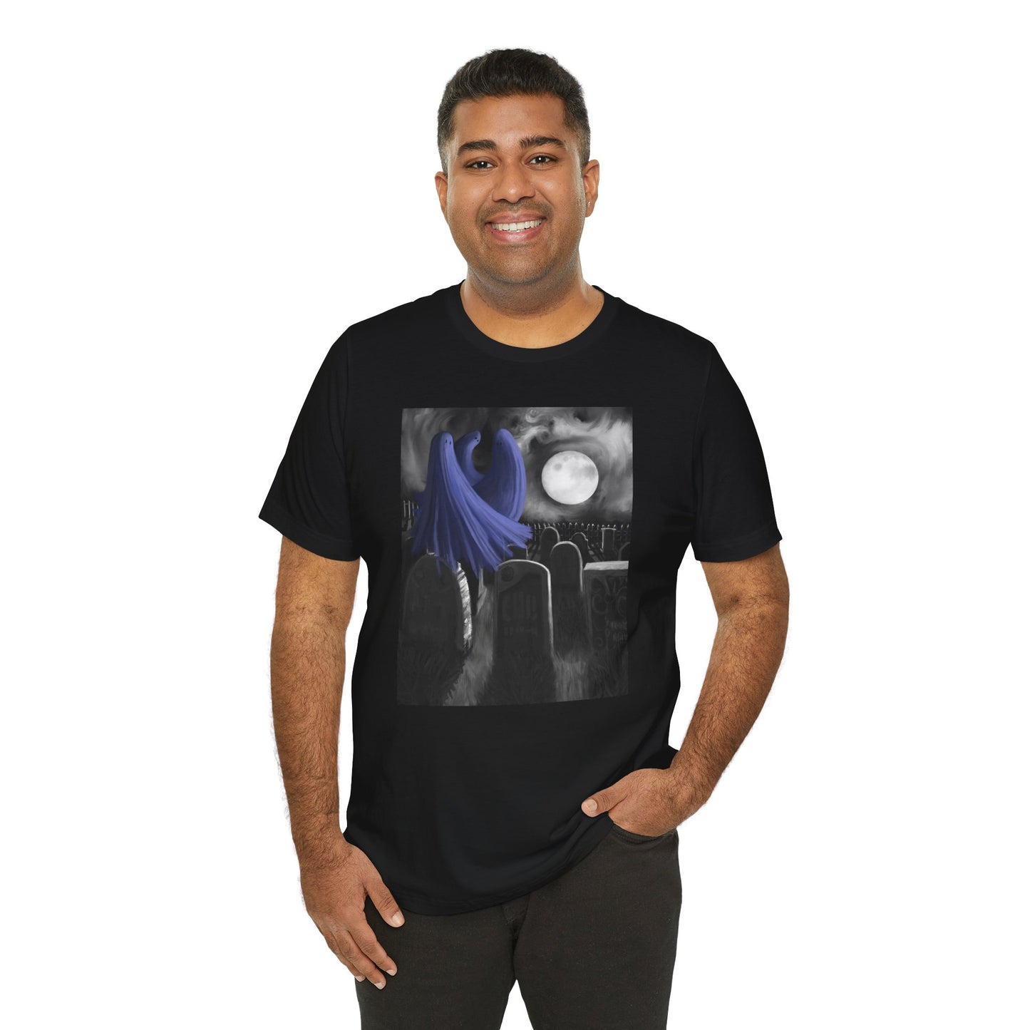 A Dance in the Moonlight Unisex Jersey Short Sleeve Tee