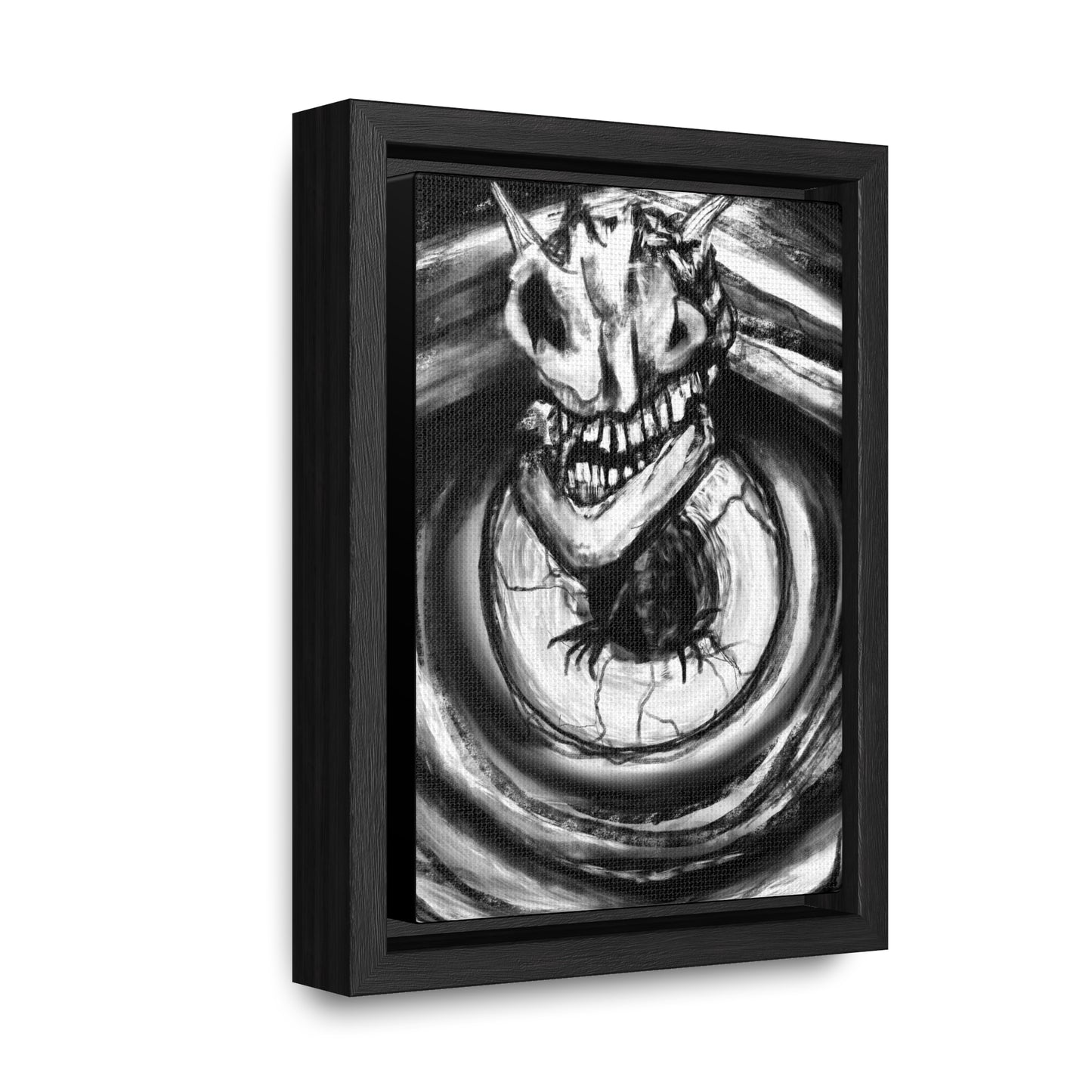 Devin In Your Eye Framed Gallery Canvas Wrap