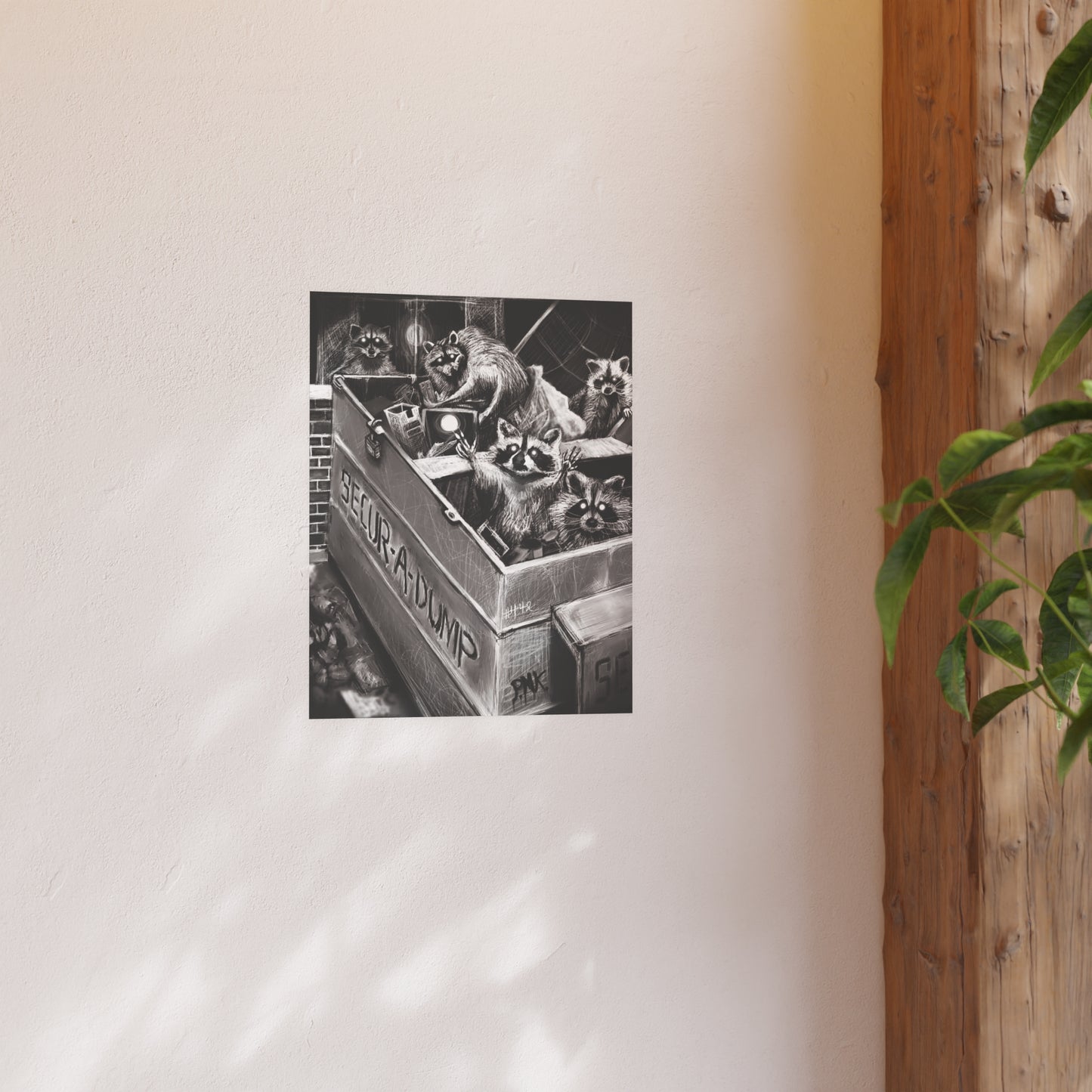 Caught! Satin and Archival Matte Posters