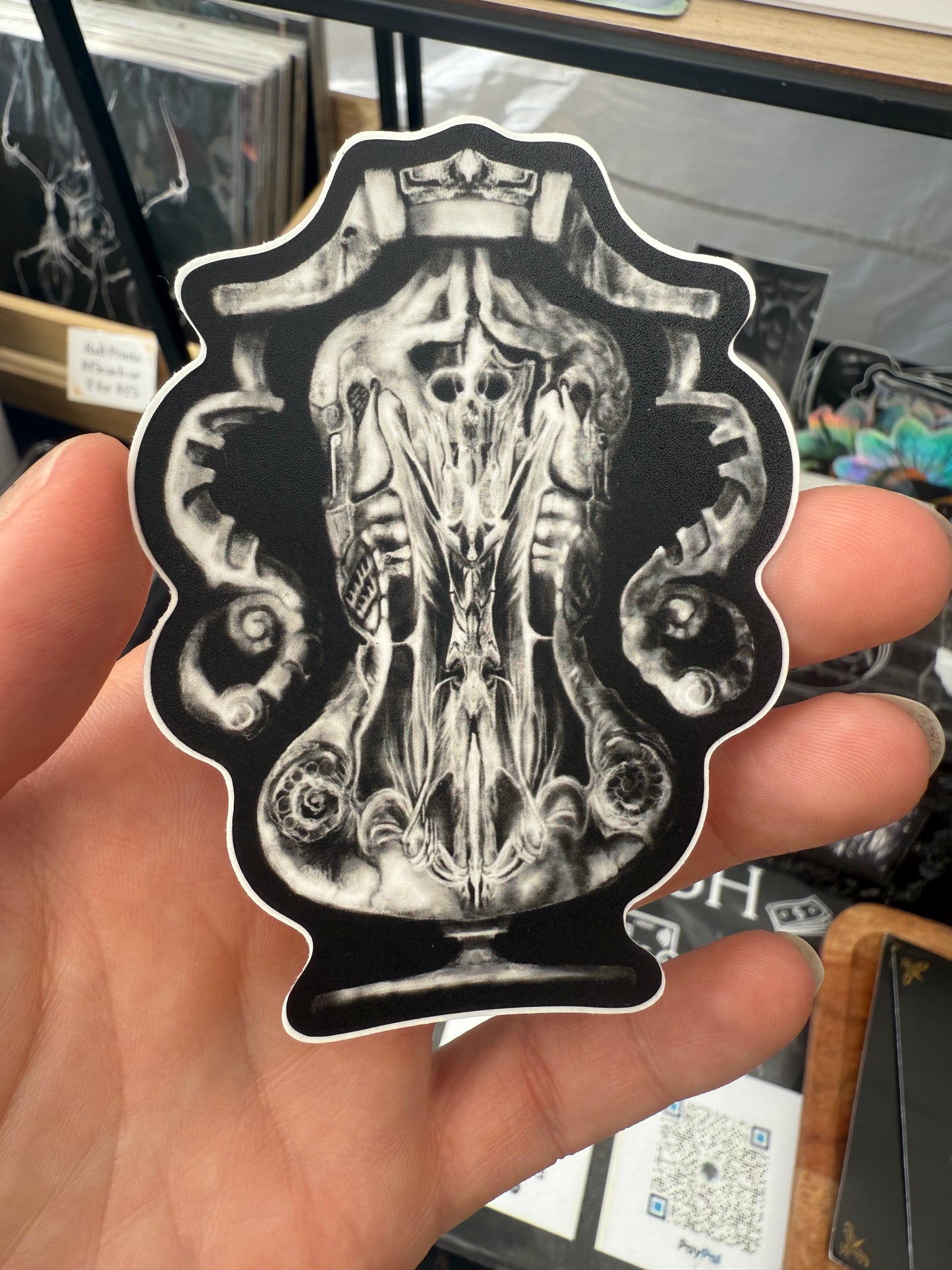 The Urn of spiteful civilization Vinyl Sticker