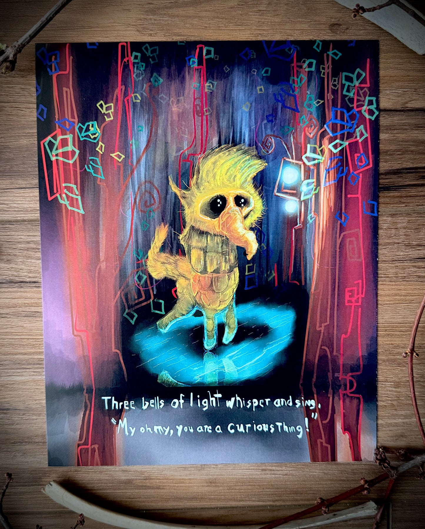 Storybook Page Art Print