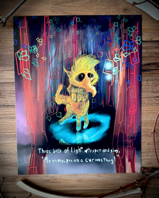 Storybook Page Art Print