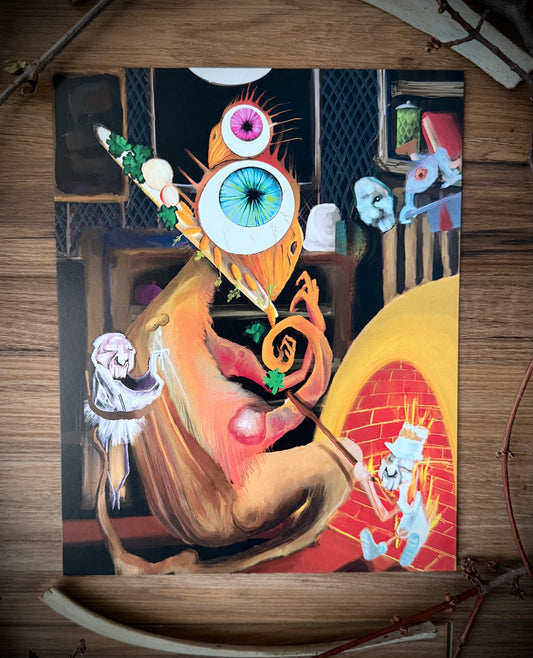 Bird Banquet Art Print