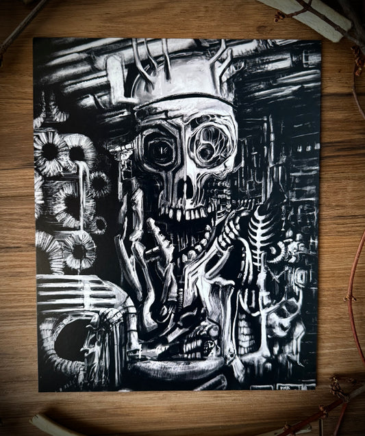 Biomechanical Mass Art Print