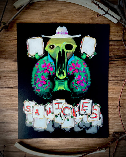 Samiches! Art Print