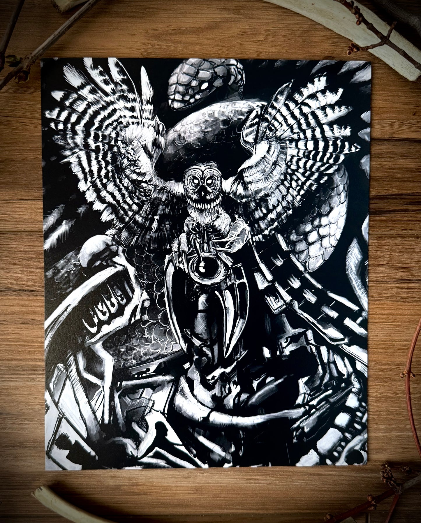 Shadows In A Dreamscape Art Print