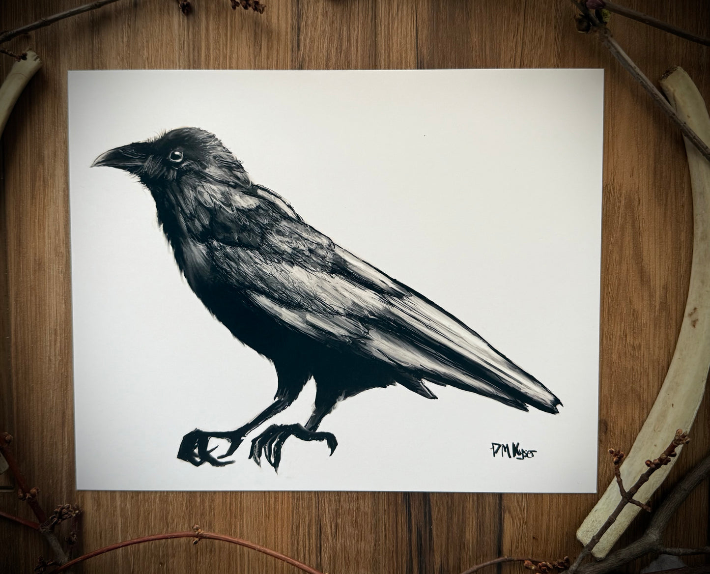 Raven Art Print
