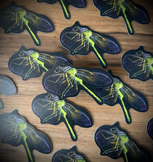 Dragonfly Vinyl Sticker