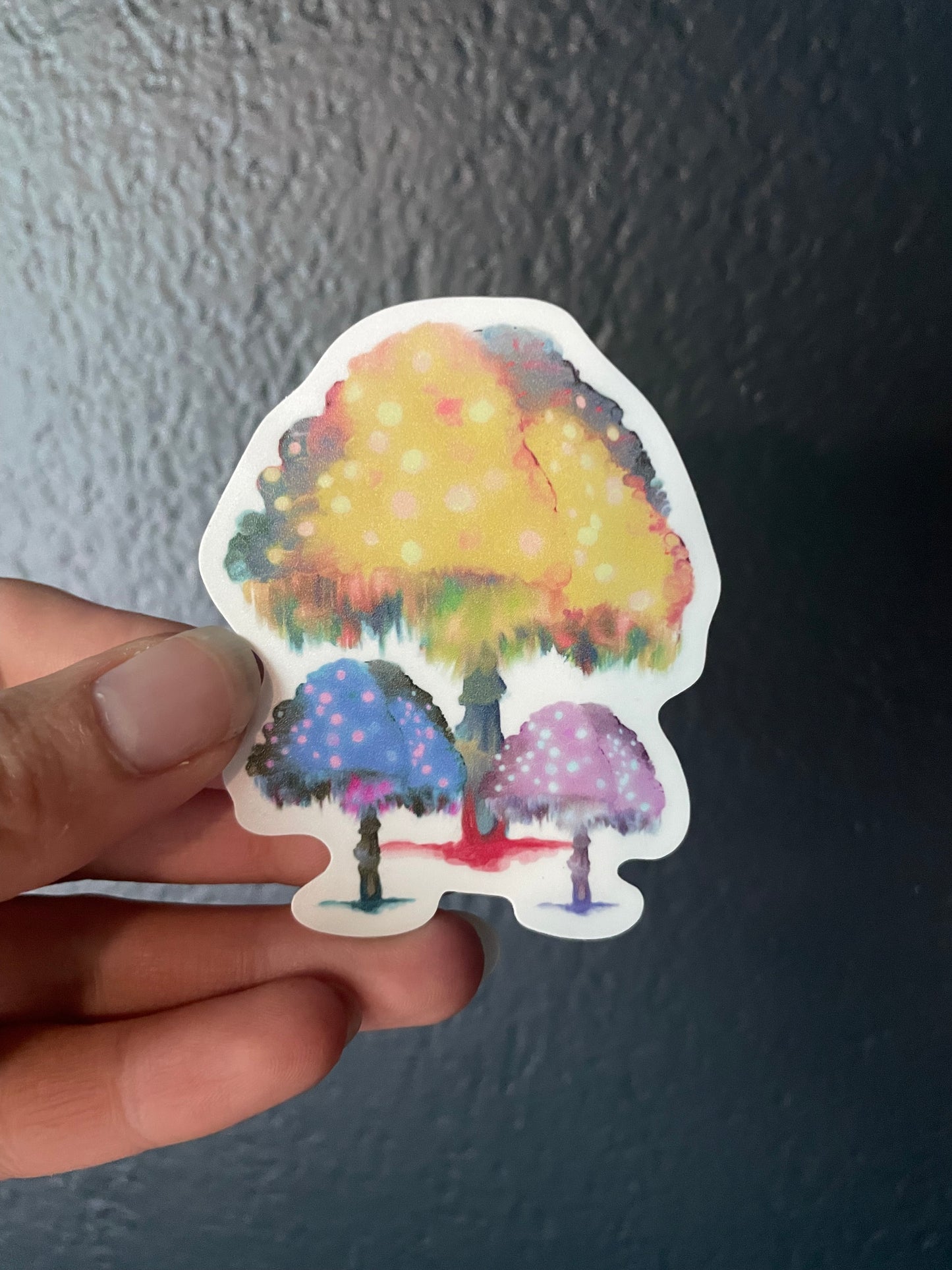 Ghost Fungi Mushroom Vinyl Sticker