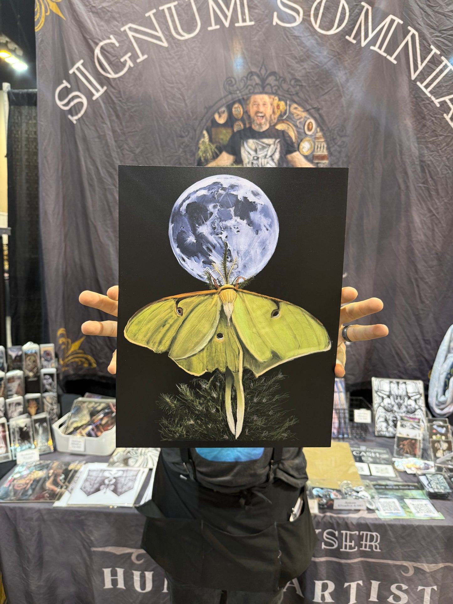 Luna Moth Art Print