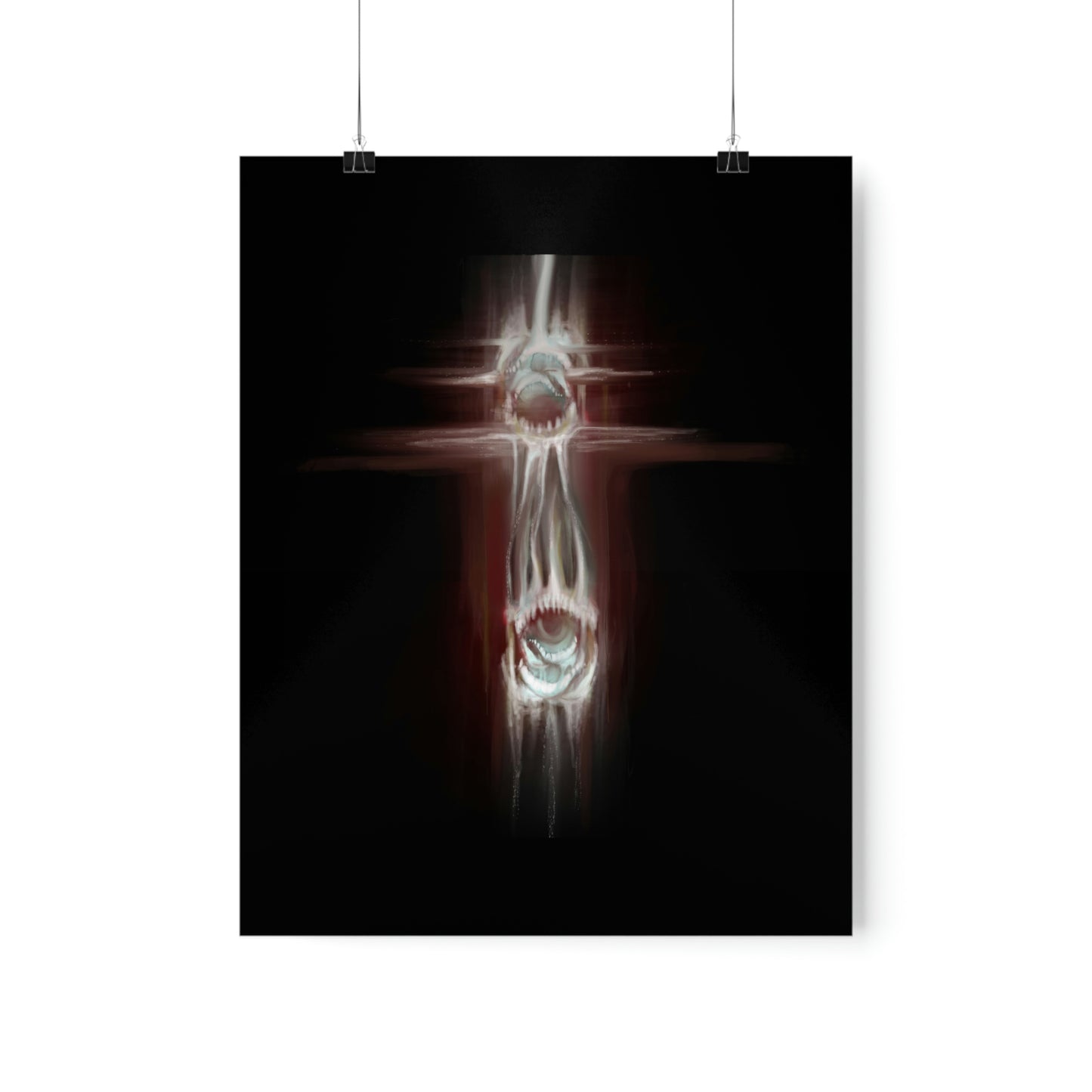 Torment in the Void Original Art Premium Matte Vertical Poster