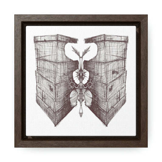 Heavy WIngs Gallery Canvas Wraps Square Frame