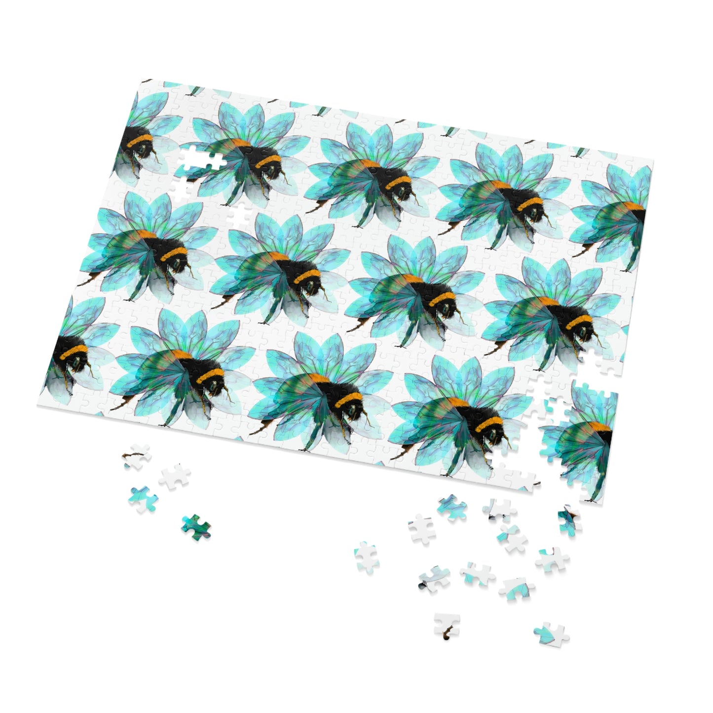 Bee in the Flower Jigsaw Puzzle (30, 110, 252, 500,1000-Piece)