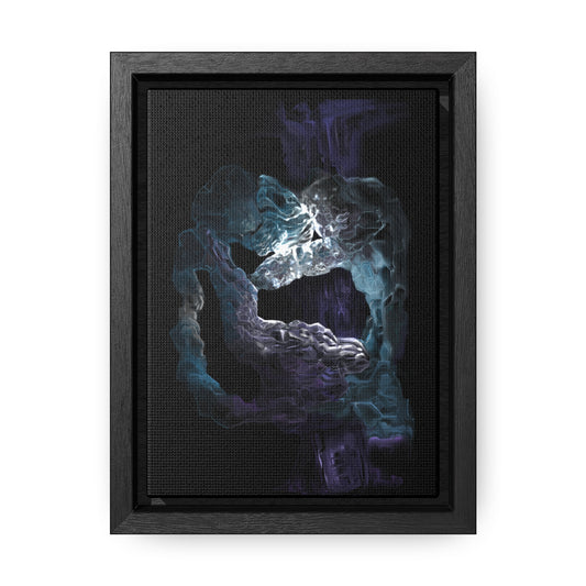Anomalous Presence Gallery Canvas Wrap in Vertical Frame