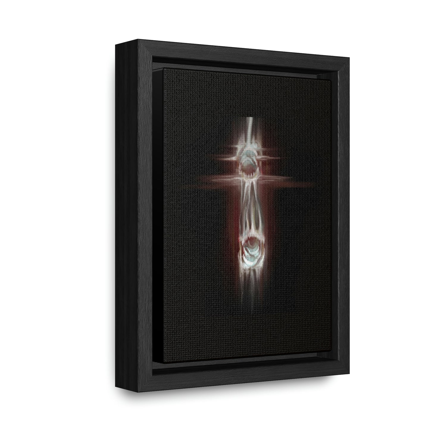 Torment in the Void Framed Canvas Print