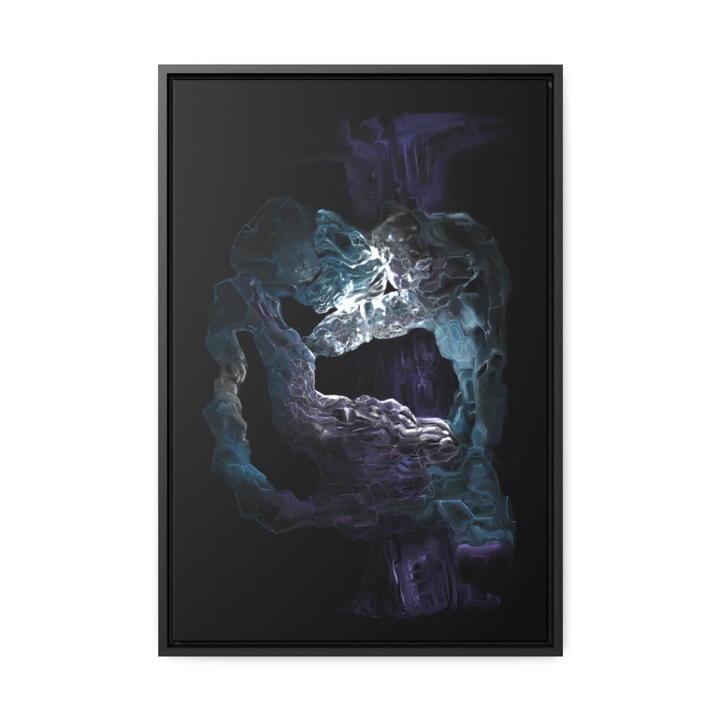 Anomalous Presence Gallery Canvas Wrap in Vertical Frame