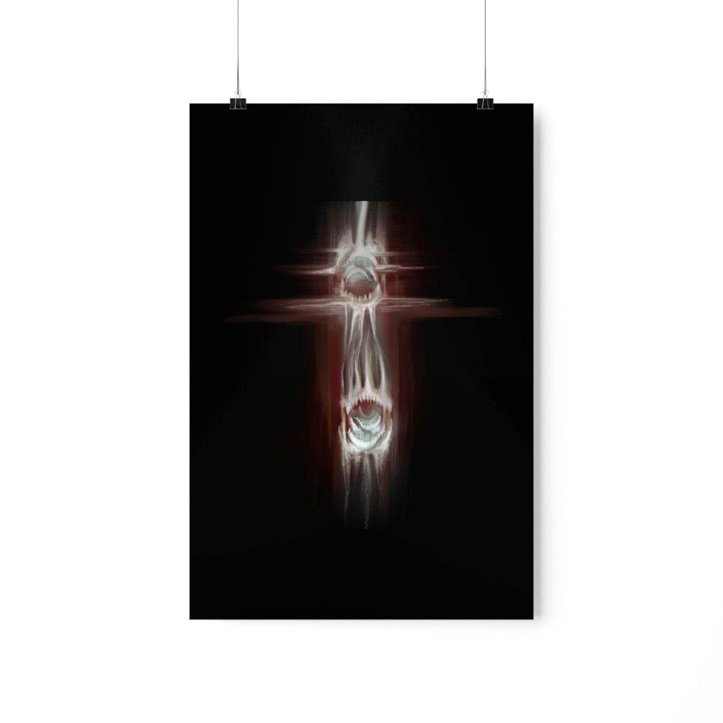 Torment in the Void Original Art Premium Matte Vertical Poster