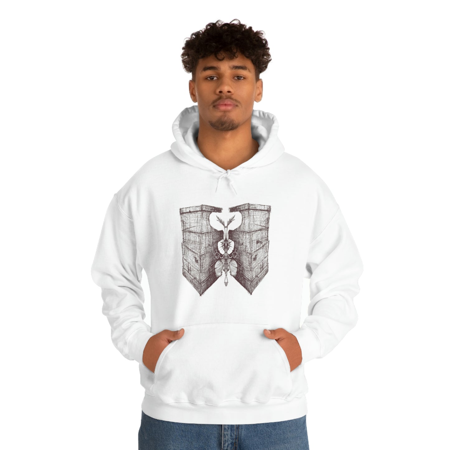Heavy Wings Unisex Heavy Blend™ Hooded Sweatshirt