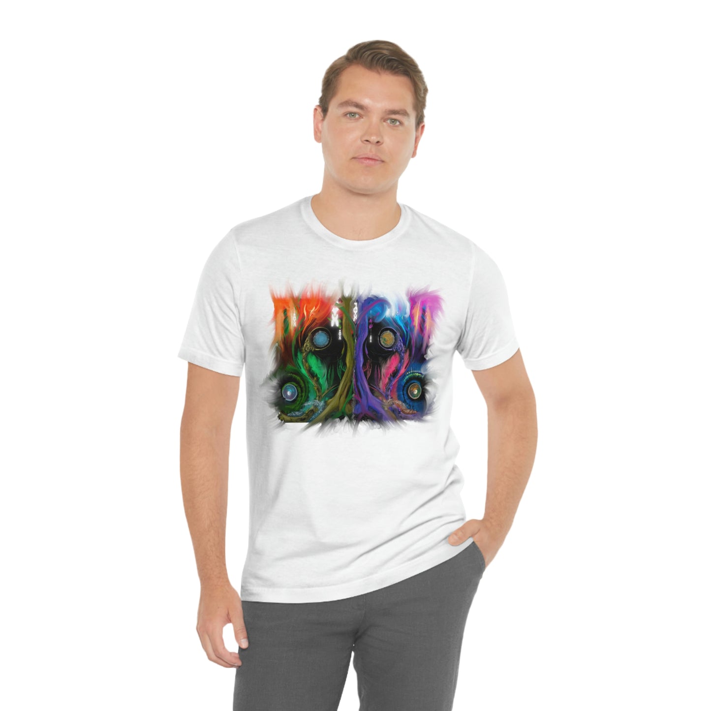 Deep In The Forest of Illusions Unisex Short Sleeve Tee