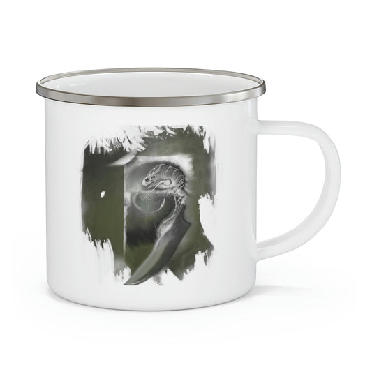 Critter #1 Enamel Camping Mug