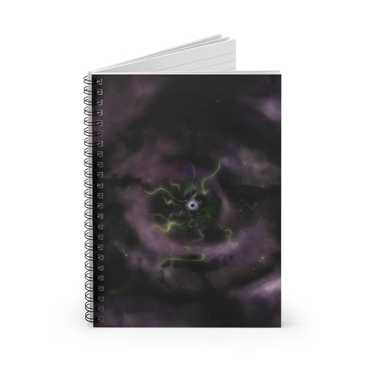 Eye of the Nebula Spiral Notebook - Ruled Line