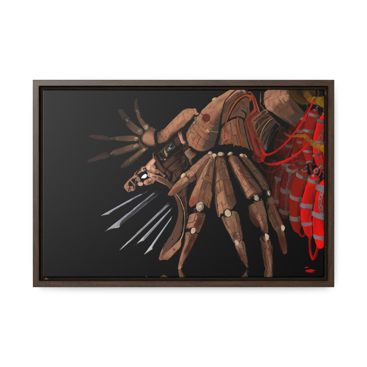 Phlebotomite Gallery Canvas Wrap in Horizontal Frame