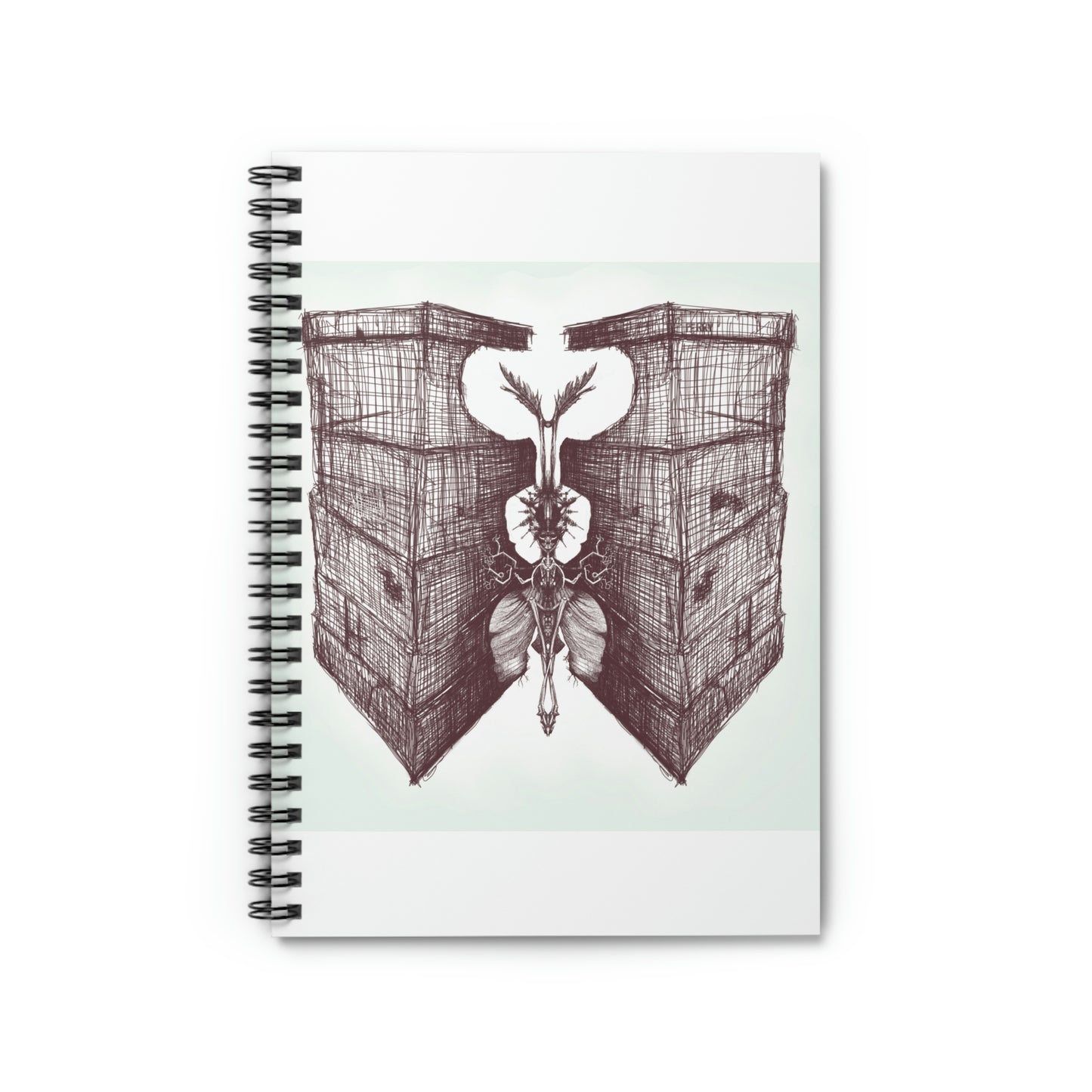 Heavy WIngs Spiral Notebook - Ruled Line