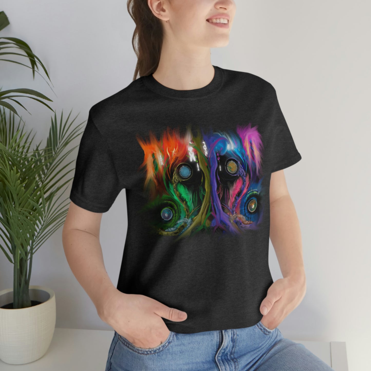 Deep In The Forest of Illusions Unisex Short Sleeve Tee