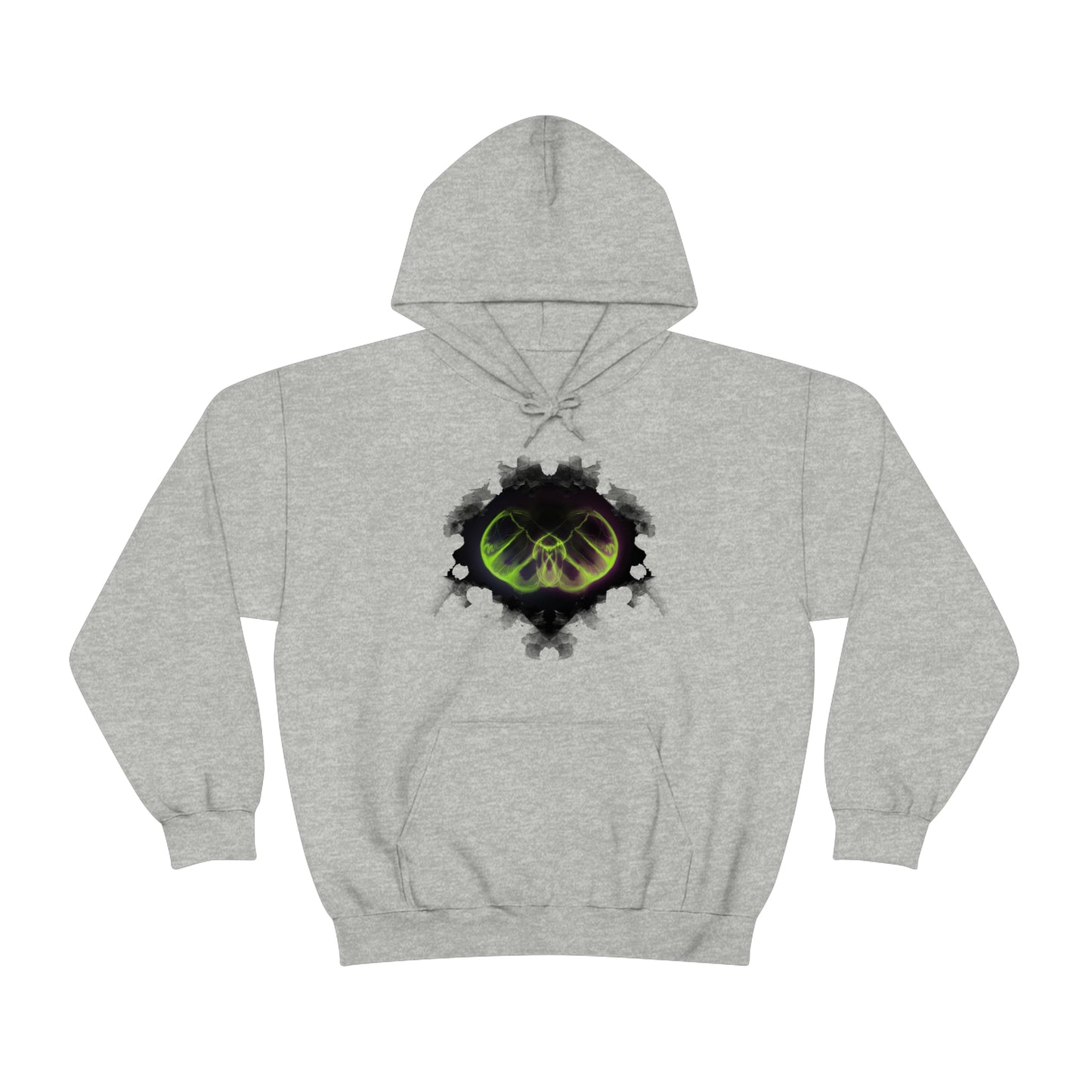 Phantasm Moth Unisex Heavy Blend Hooded Sweatshirt