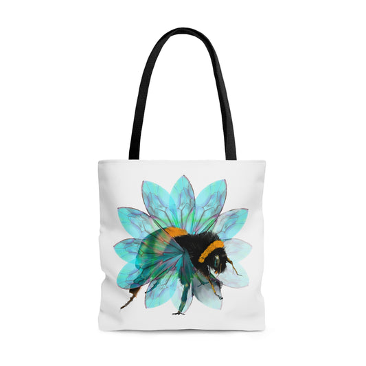Bee In The Flower Tote Bag
