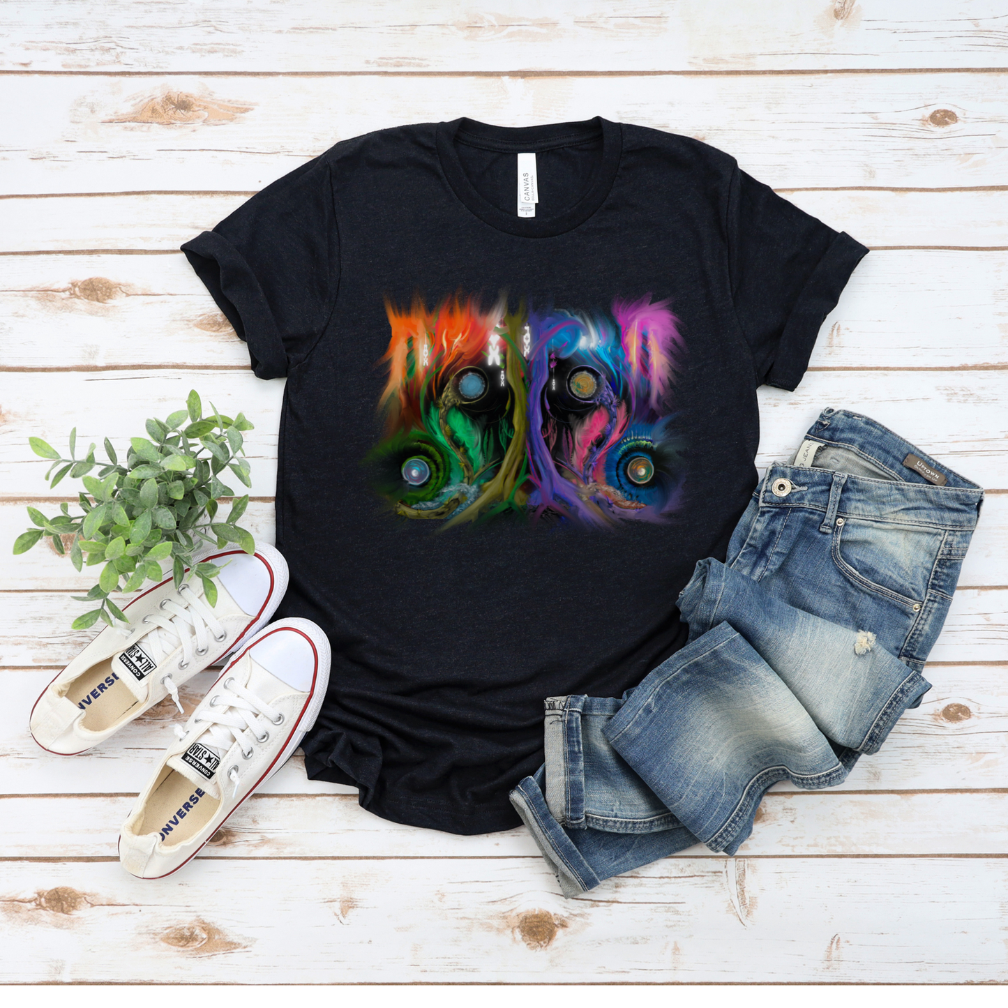 Deep In The Forest of Illusions Unisex Short Sleeve Tee